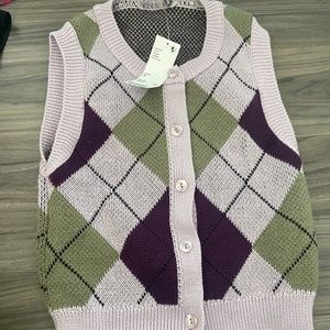 Urban outfitters lavender knit vest